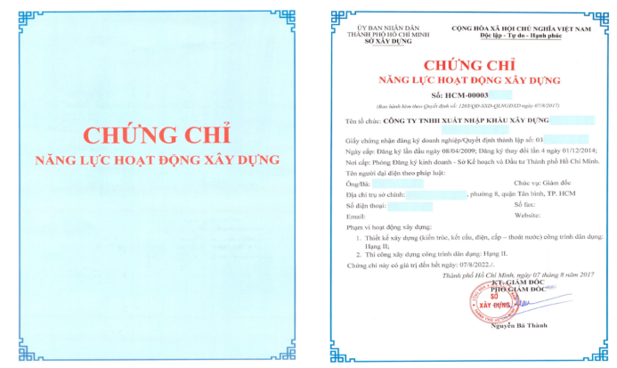 Tra cứu chứng chỉ năng lực tổ chức qua cổng thông tin của cơ quan cấp phép.