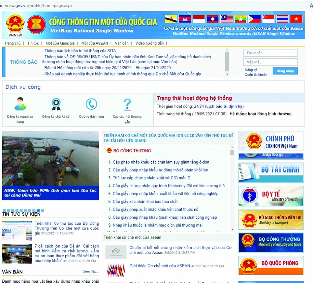 Tra cứu giấy phép nhập khẩu nhanh chóng qua Cổng thông tin một cửa quốc gia hoặc trang web cơ quan cấp phép.