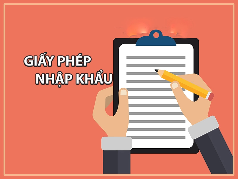 Giấy phép nhập khẩu là văn bản cho phép doanh nghiệp nhập khẩu hàng hóa theo quy định.