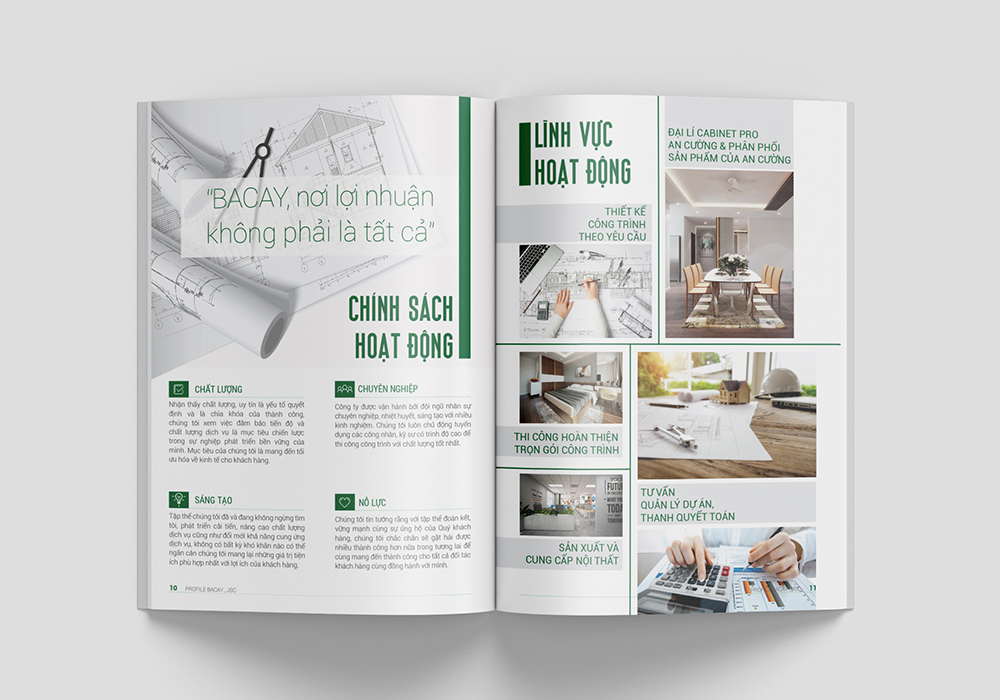 Hồ sơ năng lực công ty nội thất