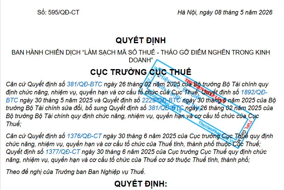 Chiến dịch làm sạch MST